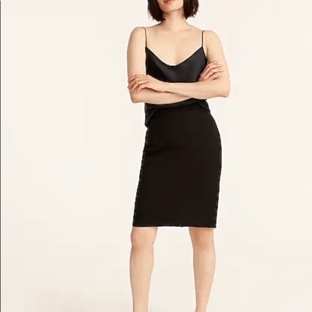 J Crew No. 2 pencil skirt in bi stretch cotton